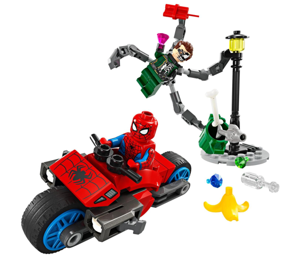LEGO Marvel Super Heroes 76275 Pościg na motocyklu Spider-Man vs Doc Ock - 1202119 - zdjęcie 9
